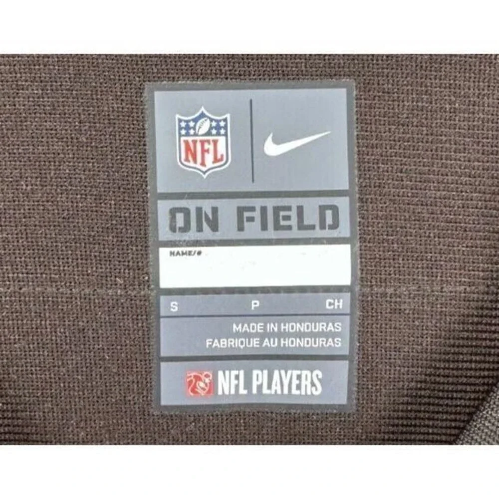 Cleveland Browns Jersey Shirt Mens Small Odell Beckham Dawg Pound On Field Nike